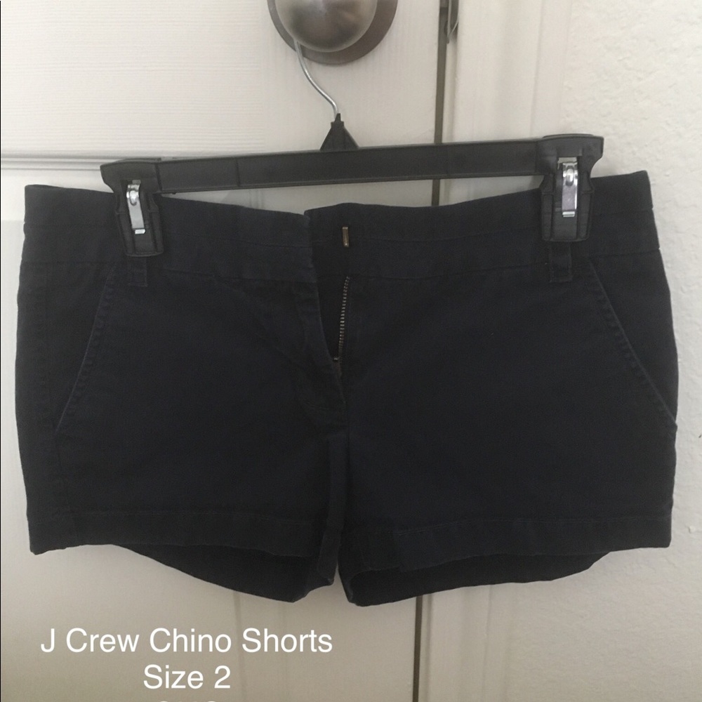 J. Crew Chino Shorts Navy size 2